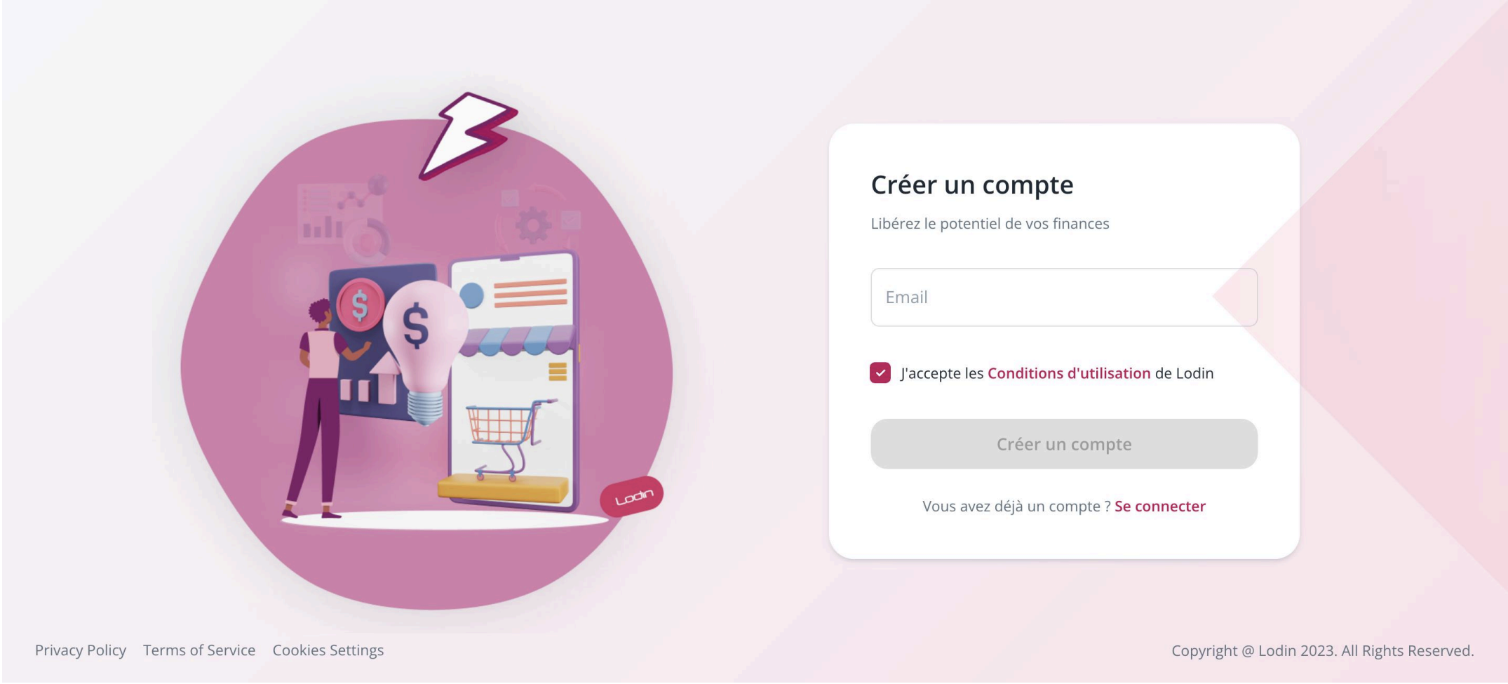 Créer un compte